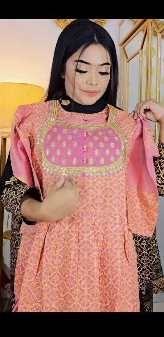 Anarkali,gown,orna,set